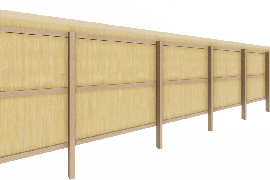 Timber Plywood Hoarding