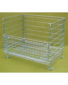 Stackable Folding Wire Cages