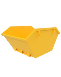 4 Yard Mini Builders Skip - Open - Chain Lift