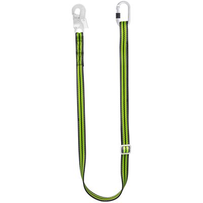 Adjustable Work Positioning Webbing Lanyard - 2m Adjustable Work Positioning Webbing Lanyard - 2m