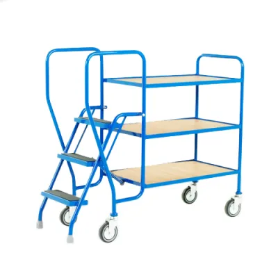 3 Step Tray Trolley