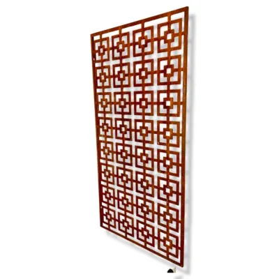 Decorative Garden Screen - Double Squared