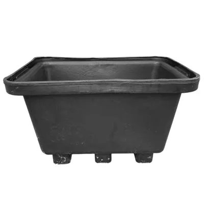 Mortar Tub - Forklift Only - Black - 250L 