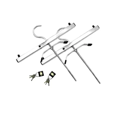 Roof Rack Clamps With Padlocks (Pair)