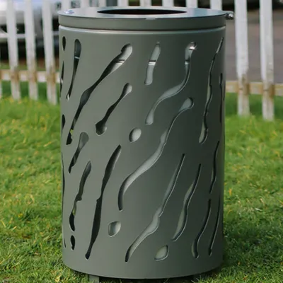Steel Round Litter Bin Steel Round Litter Bin